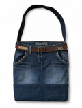 DENIM SHOULDER BAG
