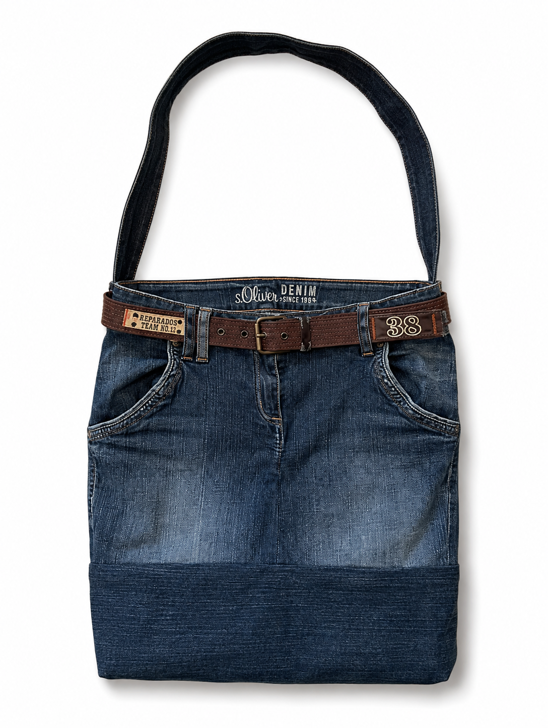 DENIM SHOULDER BAG