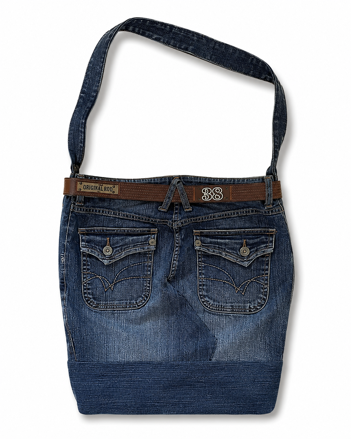 DENIM SHOULDER BAG